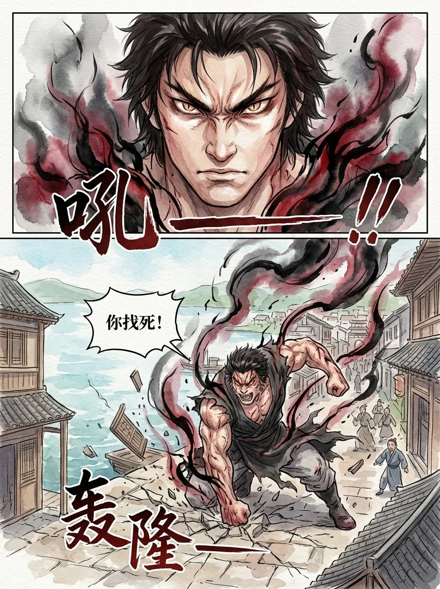 鸣龙 Chapter 30 Page 72 - AI Generated Manga
