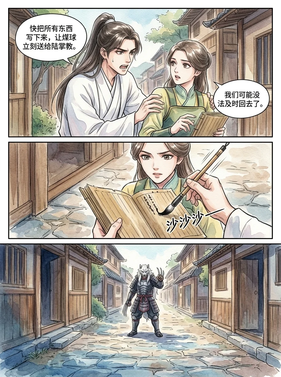 鸣龙 Chapter 31 Page 3 - AI Generated Manga
