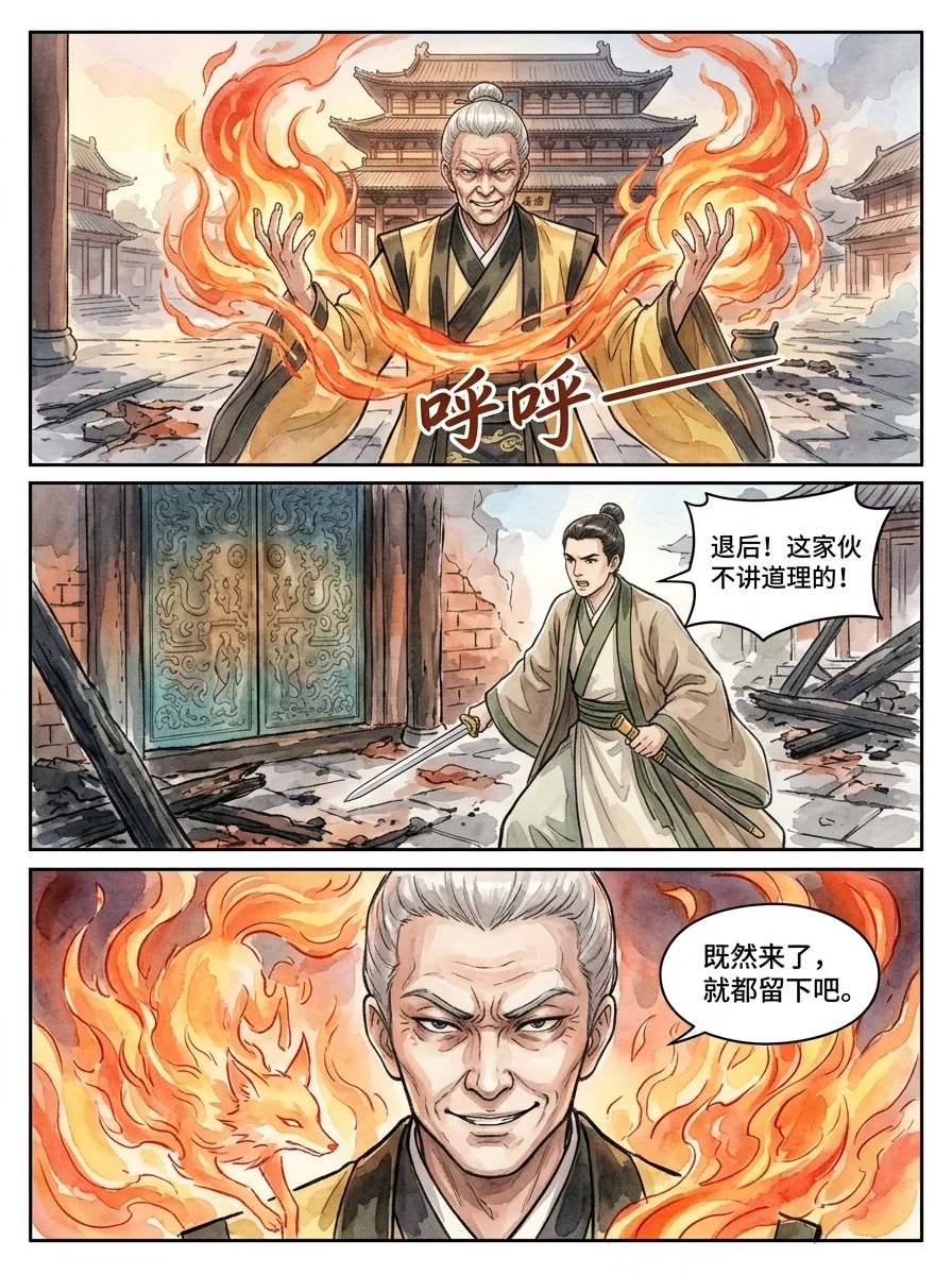 鸣龙 Chapter 31 Page 58 - AI Generated Manga
