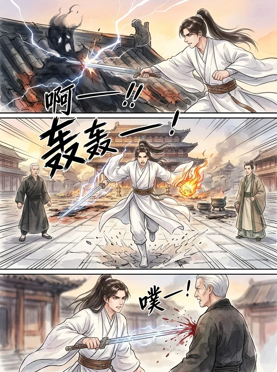 鸣龙 Chapter 31 Page 67 - AI Generated Manga