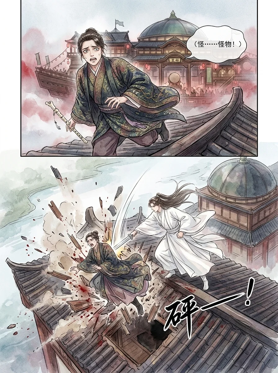 鸣龙 Chapter 6 Page 25 - AI Generated Manga