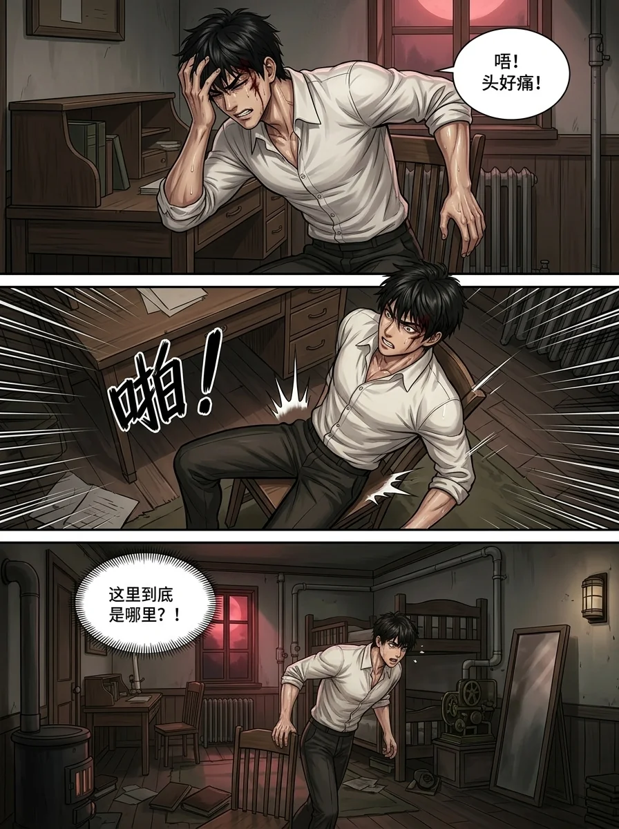 诡秘之主 Chapter 1 Page 10 - AI Generated Manga