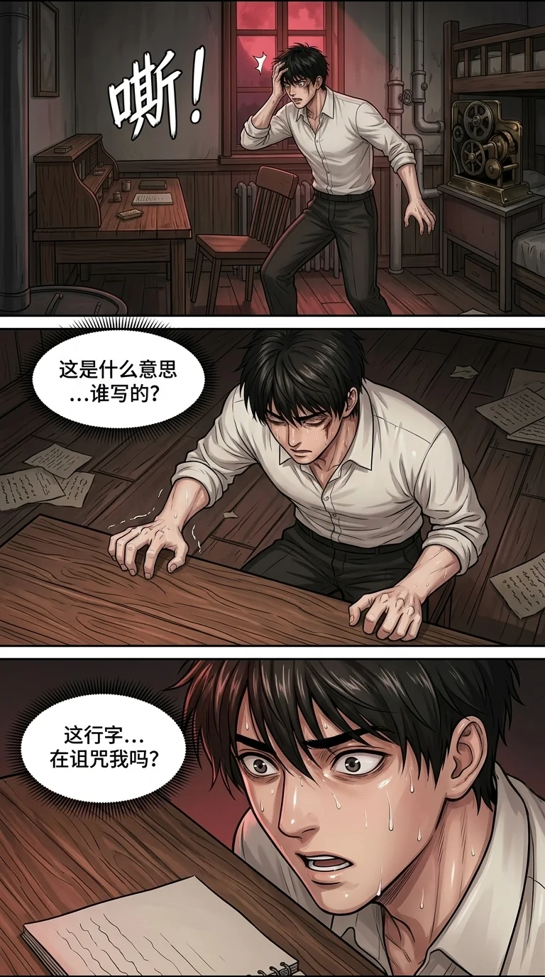 诡秘之主 Chapter 1 Page 20 - AI Generated Manga