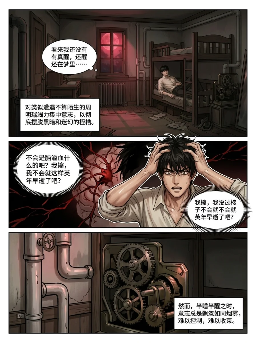 诡秘之主 Chapter 1 Page 2 - AI Generated Manga