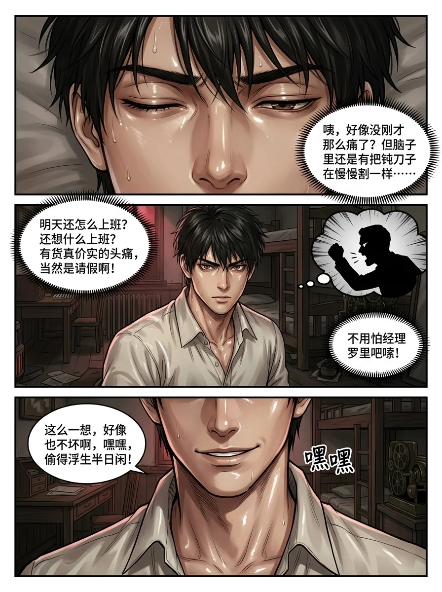 诡秘之主 Chapter 1 Page 3 - AI Generated Manga