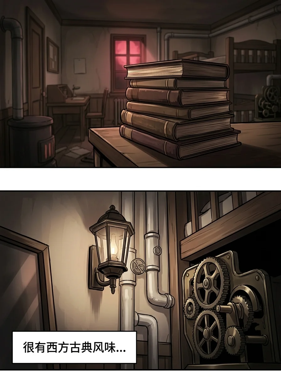 诡秘之主 Chapter 1 Page 6 - AI Generated Manga