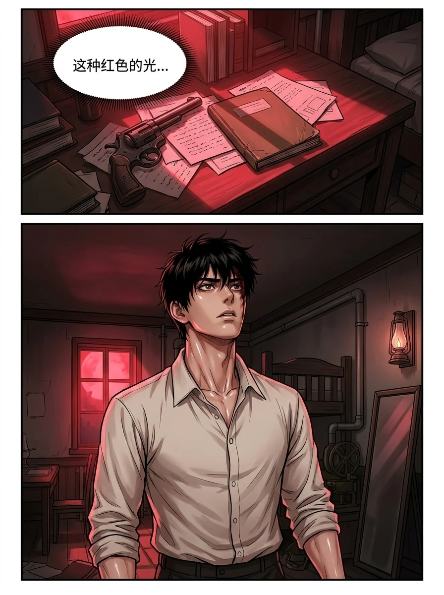 诡秘之主 Chapter 1 Page 8 - AI Generated Manga
