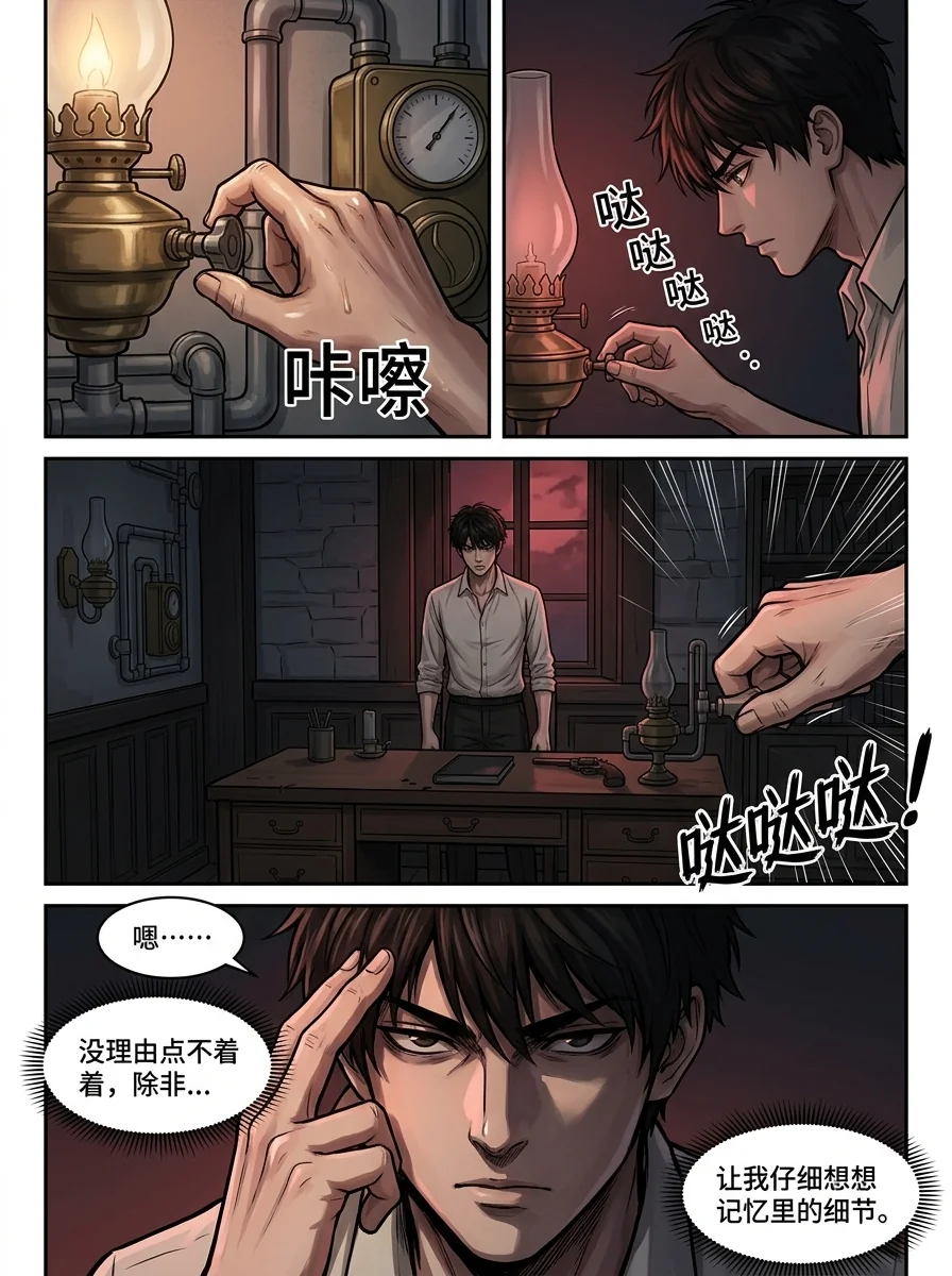 诡秘之主 Chapter 2 Page 5 - AI Generated Manga
