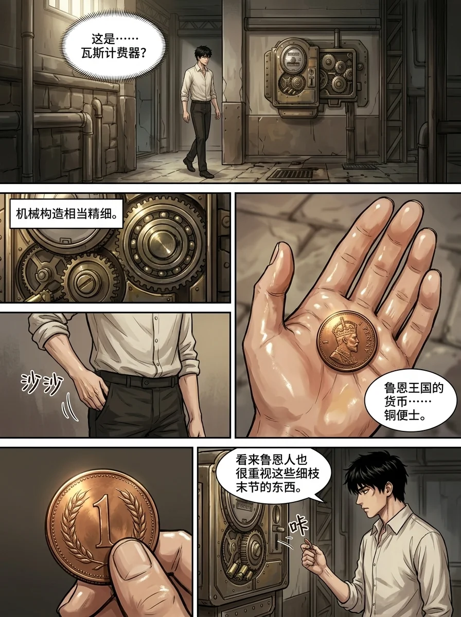 诡秘之主 Chapter 2 Page 6 - AI Generated Manga