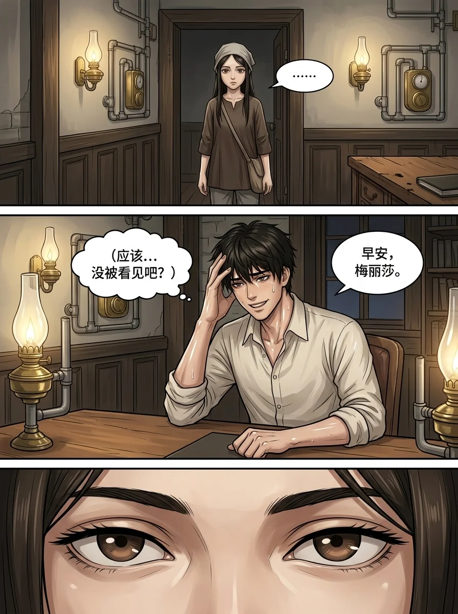 诡秘之主 Chapter 3 Page 12 - AI Generated Manga