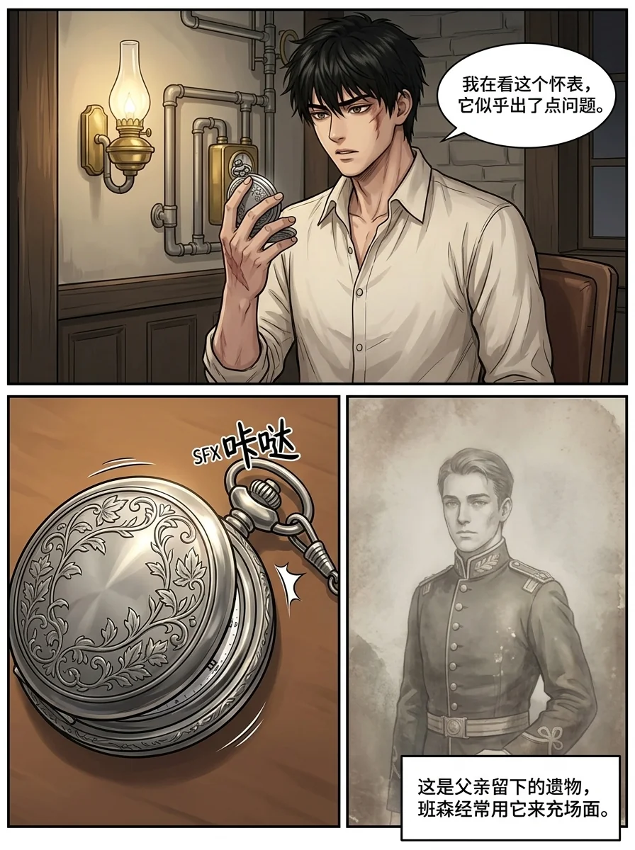 诡秘之主 Chapter 3 Page 14 - AI Generated Manga