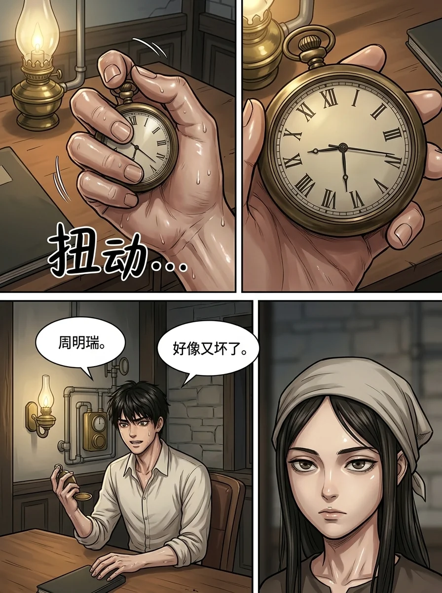 诡秘之主 Chapter 3 Page 15 - AI Generated Manga