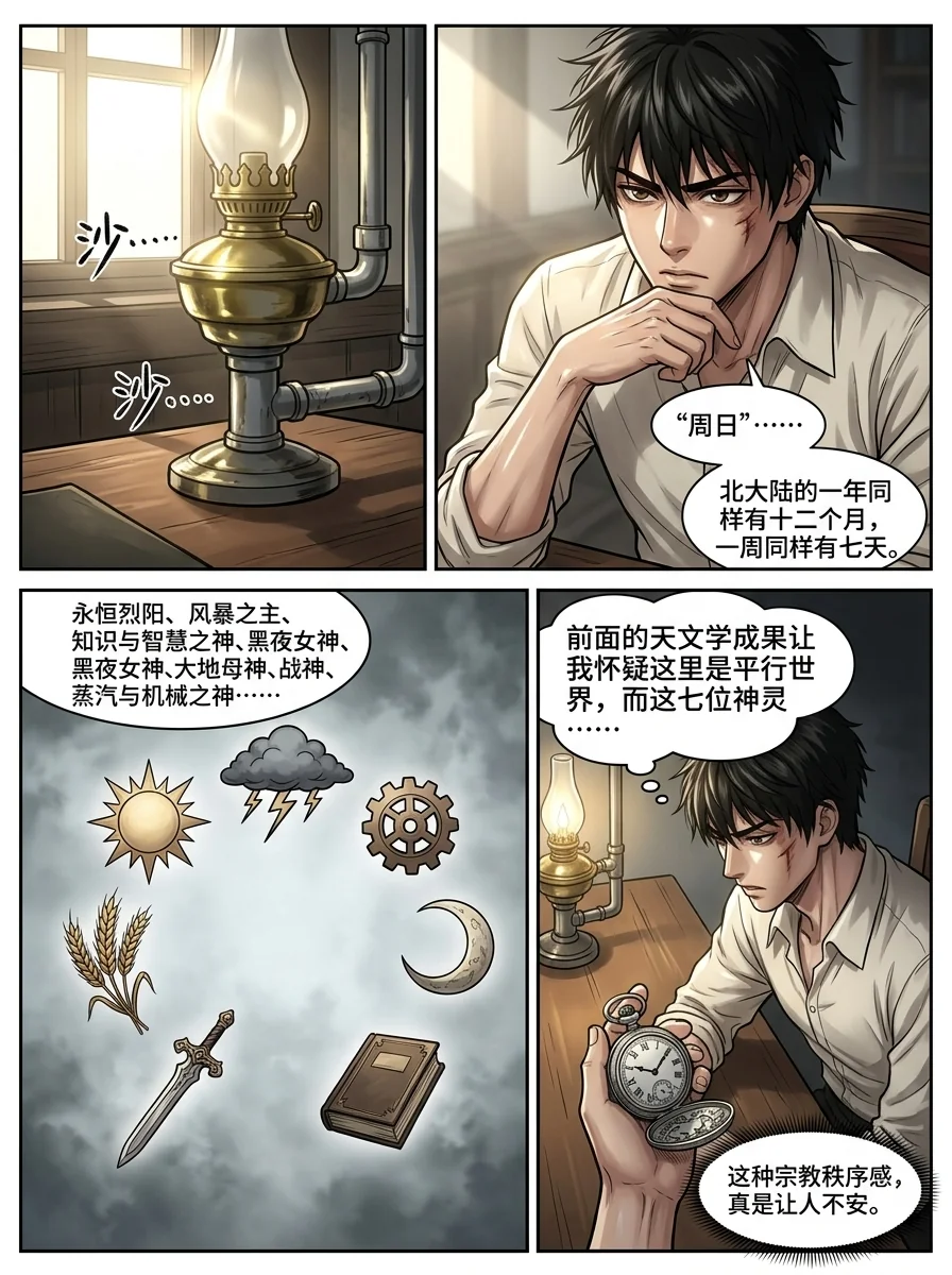 诡秘之主 Chapter 3 Page 24 - AI Generated Manga
