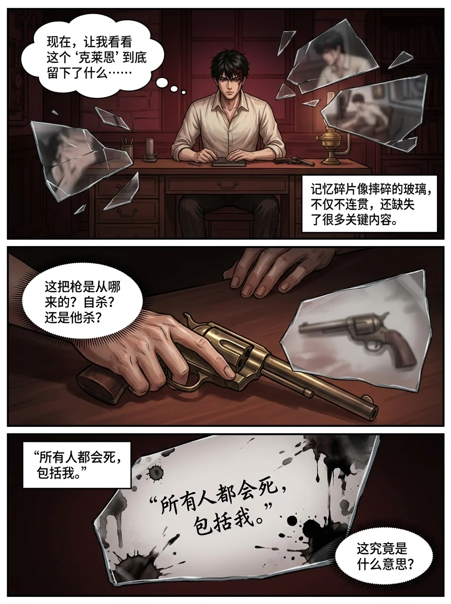 诡秘之主 Chapter 3 Page 2 - AI Generated Manga
