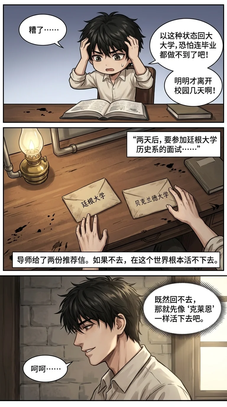 诡秘之主 Chapter 3 Page 3 - AI Generated Manga