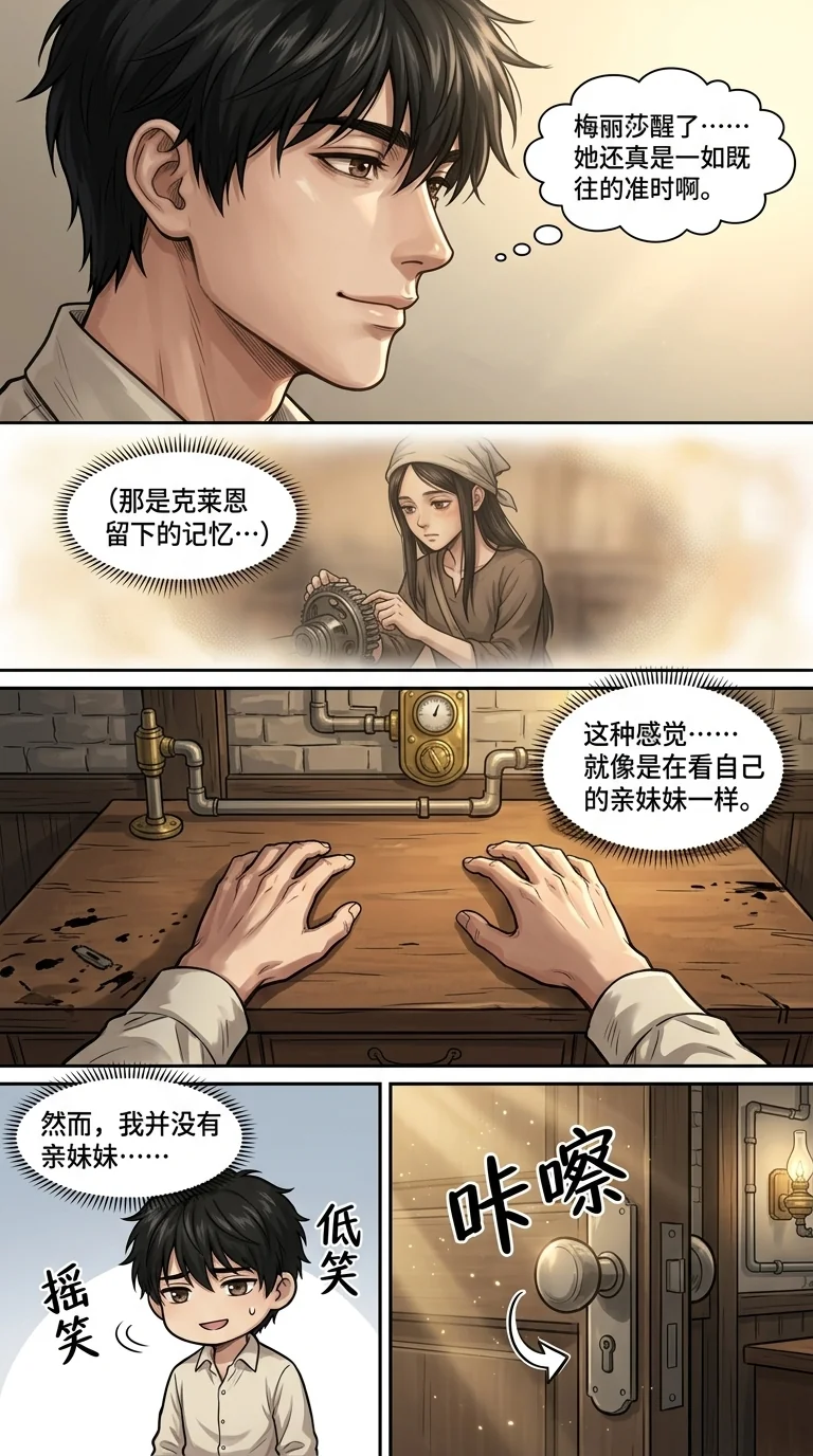诡秘之主 Chapter 3 Page 5 - AI Generated Manga