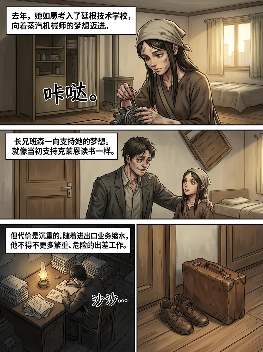 诡秘之主 Chapter 3 Page 7 - AI Generated Manga