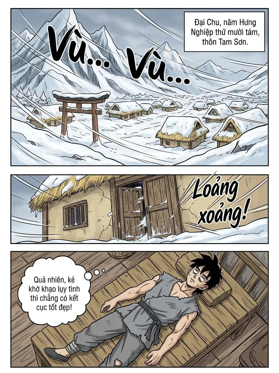 Ta Mỗi Ngày Một Quẻ Lương Thịt Đầy Kho Chapter 1 Page 1 - AI Generated Manga