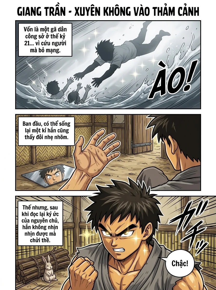 Ta Mỗi Ngày Một Quẻ Lương Thịt Đầy Kho Chapter 1 Page 3 - AI Generated Manga