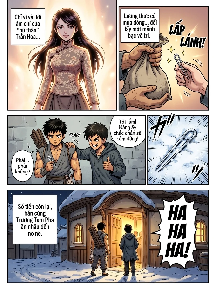 Ta Mỗi Ngày Một Quẻ Lương Thịt Đầy Kho Chapter 1 Page 6 - AI Generated Manga