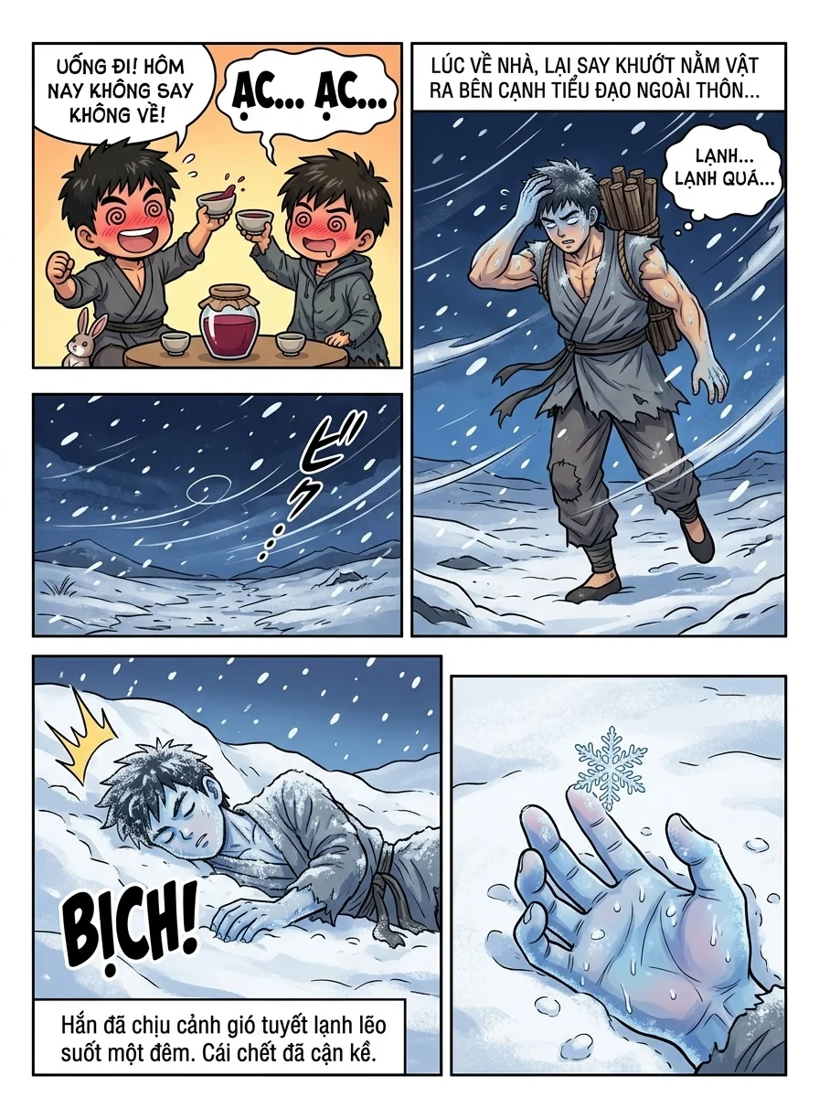 Ta Mỗi Ngày Một Quẻ Lương Thịt Đầy Kho Chapter 1 Page 7 - AI Generated Manga