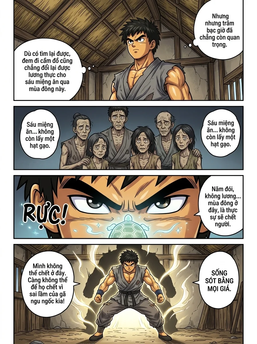 Ta Mỗi Ngày Một Quẻ Lương Thịt Đầy Kho Chapter 1 Page 9 - AI Generated Manga