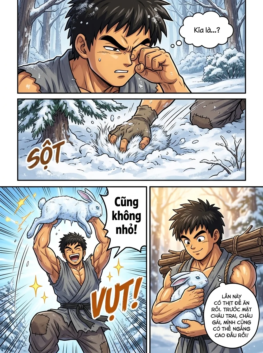 Ta Mỗi Ngày Một Quẻ Lương Thịt Đầy Kho Chapter 4 Page 4 - AI Generated Manga
