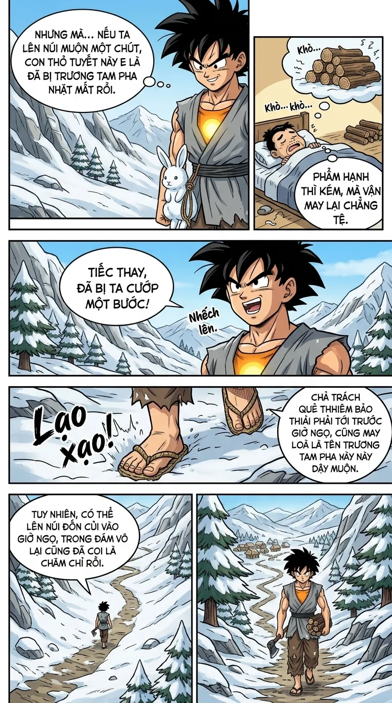 Ta Mỗi Ngày Một Quẻ Lương Thịt Đầy Kho Chapter 5 Page 9 - AI Generated Manga