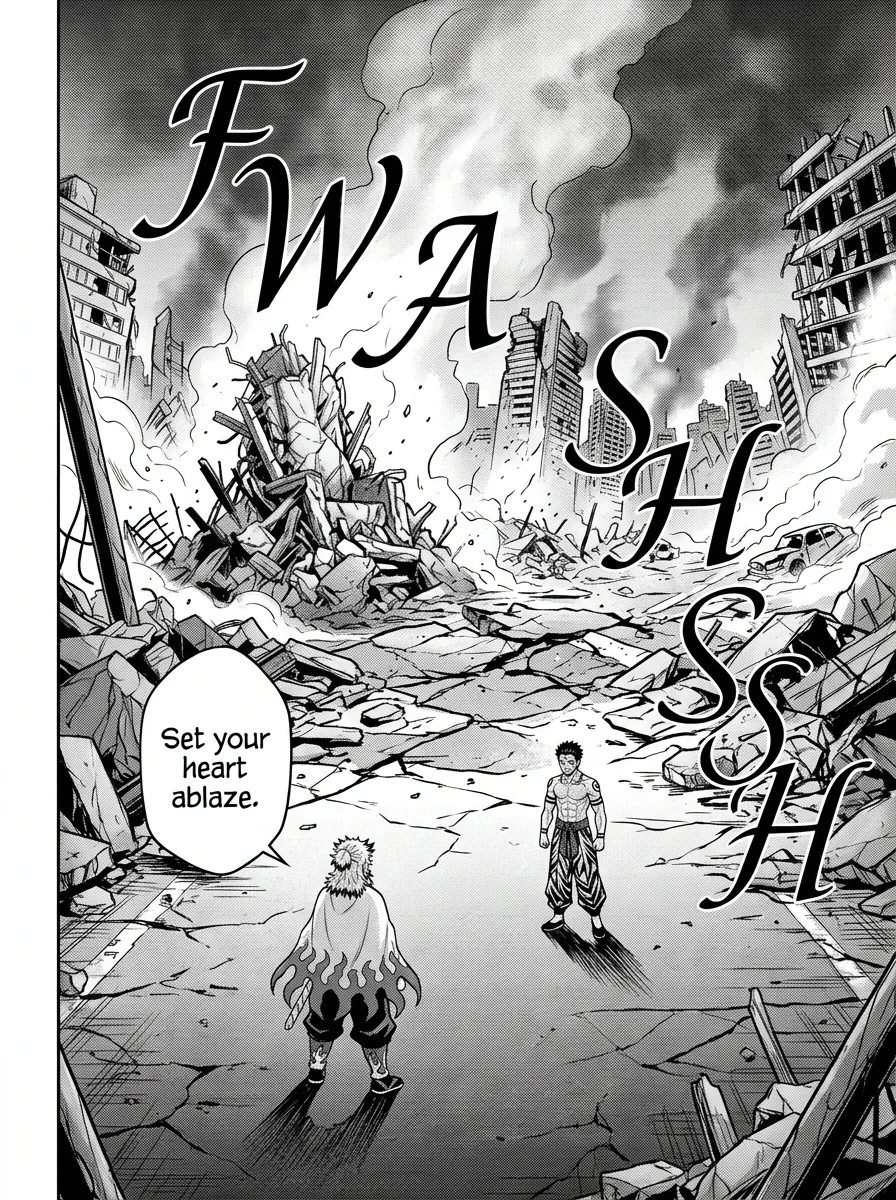 Rengoku vs Sukuna : A epic battle  Chapter 7 Page 32 - AI Generated Manga
