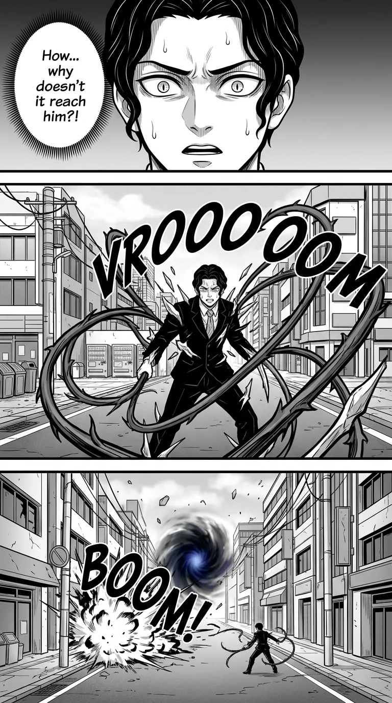 Gojo vs Muzan : A coming thriller  Chapter 4 Page 6 - AI Generated Manga