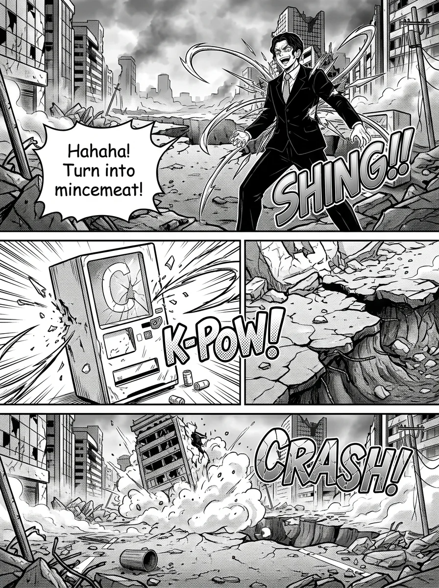Gojo vs Muzan : A coming thriller  Chapter 5 Page 2 - AI Generated Manga