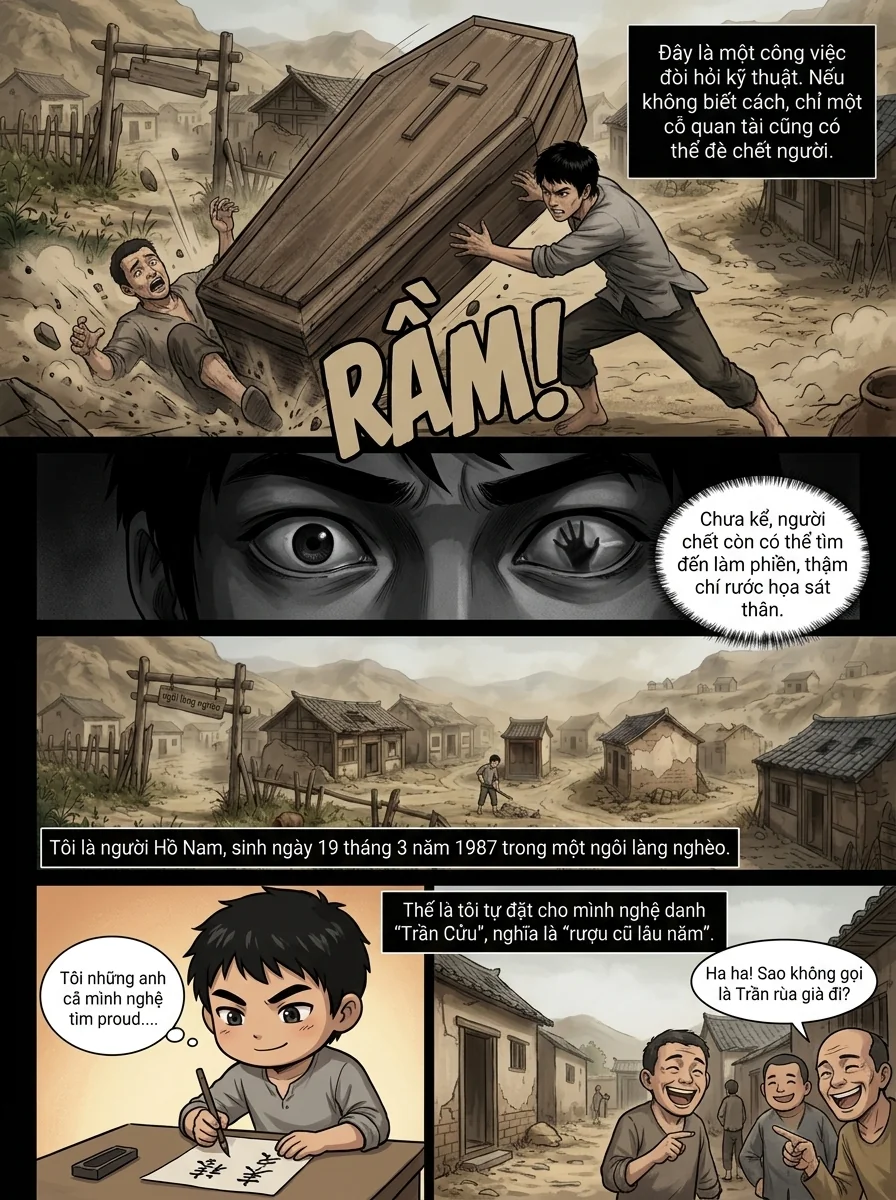 Nghề Khiêng Quan Tài Chapter 1 Page 2 - AI Generated Manga