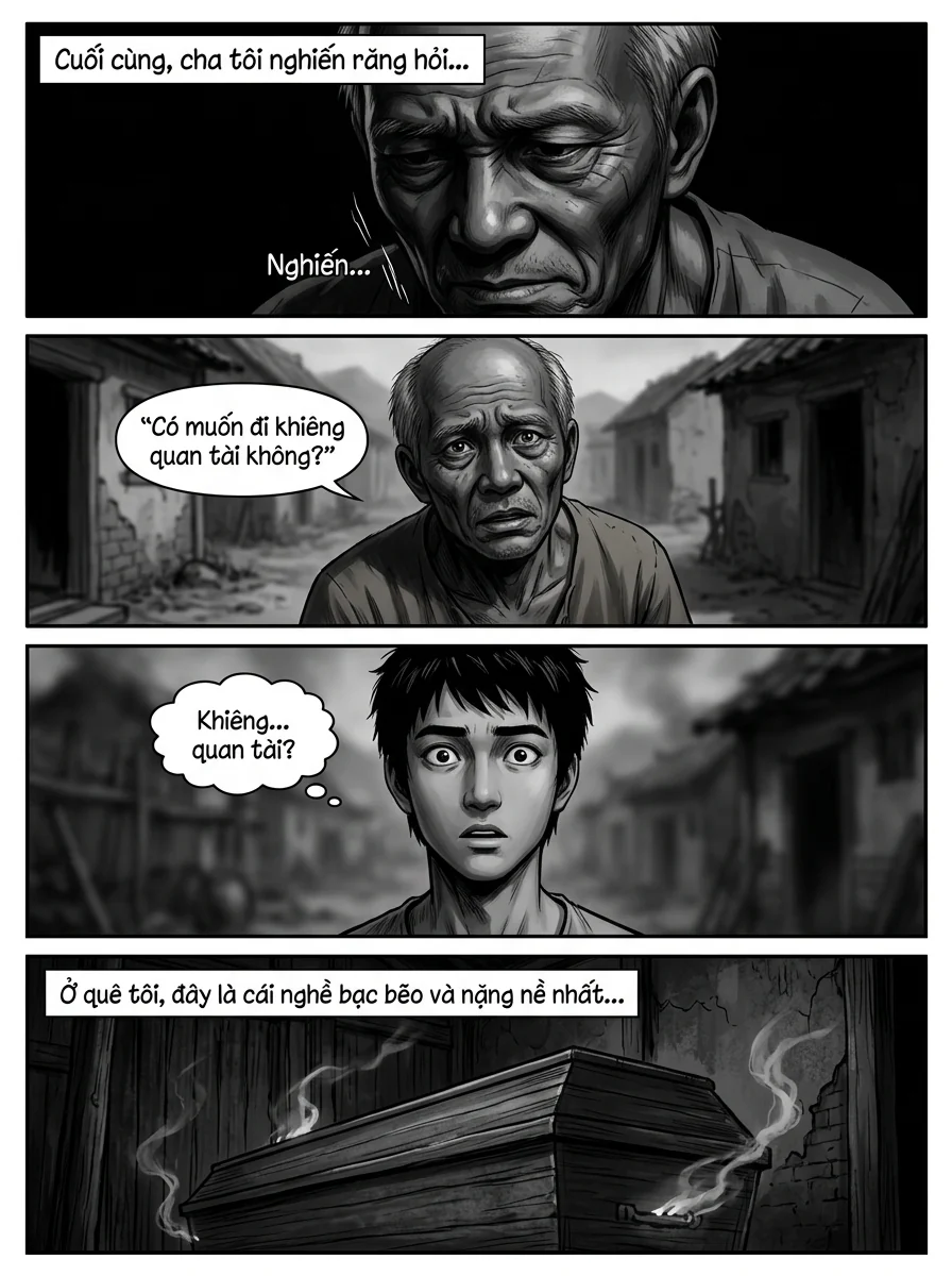 Nghề Khiêng Quan Tài Chapter 1 Page 6 - AI Generated Manga