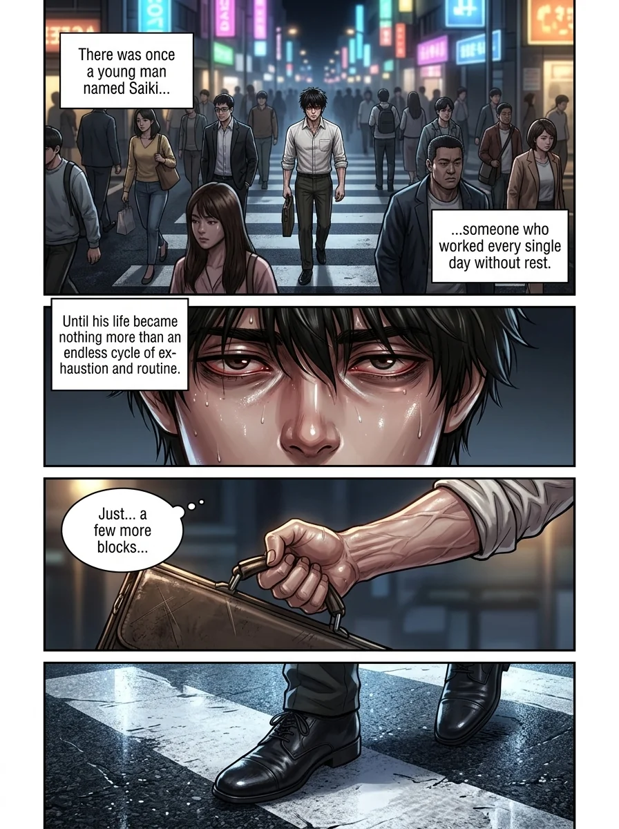 A young man that reinforced in another world and he create his own world Chapter 1 Page 1 - AI Generated Manga
