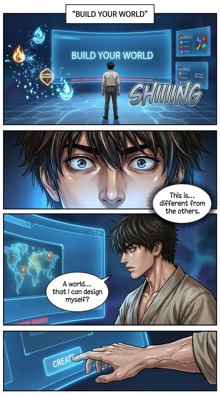 A young man that reinforced in another world and he create his own world Chapter 2 Page 12 - AI Generated Manga
