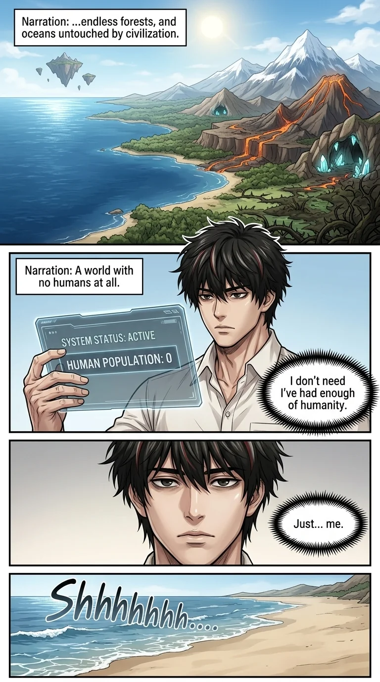 A young man that reinforced in another world and he create his own world Chapter 2 Page 17 - AI Generated Manga