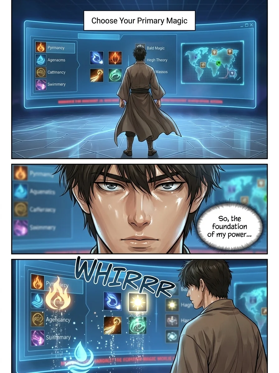 A young man that reinforced in another world and he create his own world Chapter 2 Page 4 - AI Generated Manga
