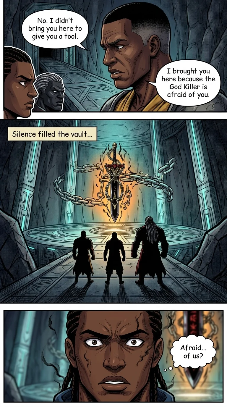 The City Beneath the Red Sky Chapter 1 Page 16 - AI Generated Manga