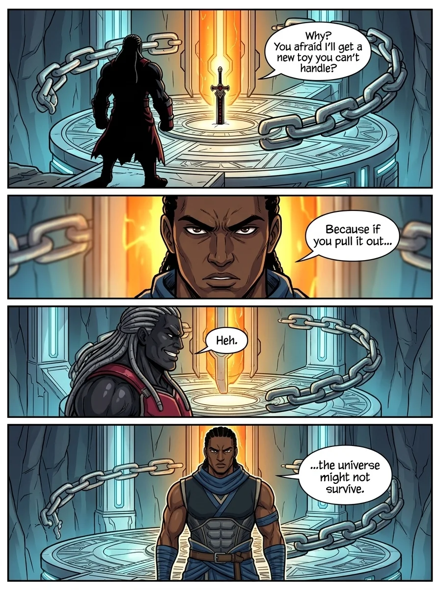 The City Beneath the Red Sky Chapter 1 Page 21 - AI Generated Manga