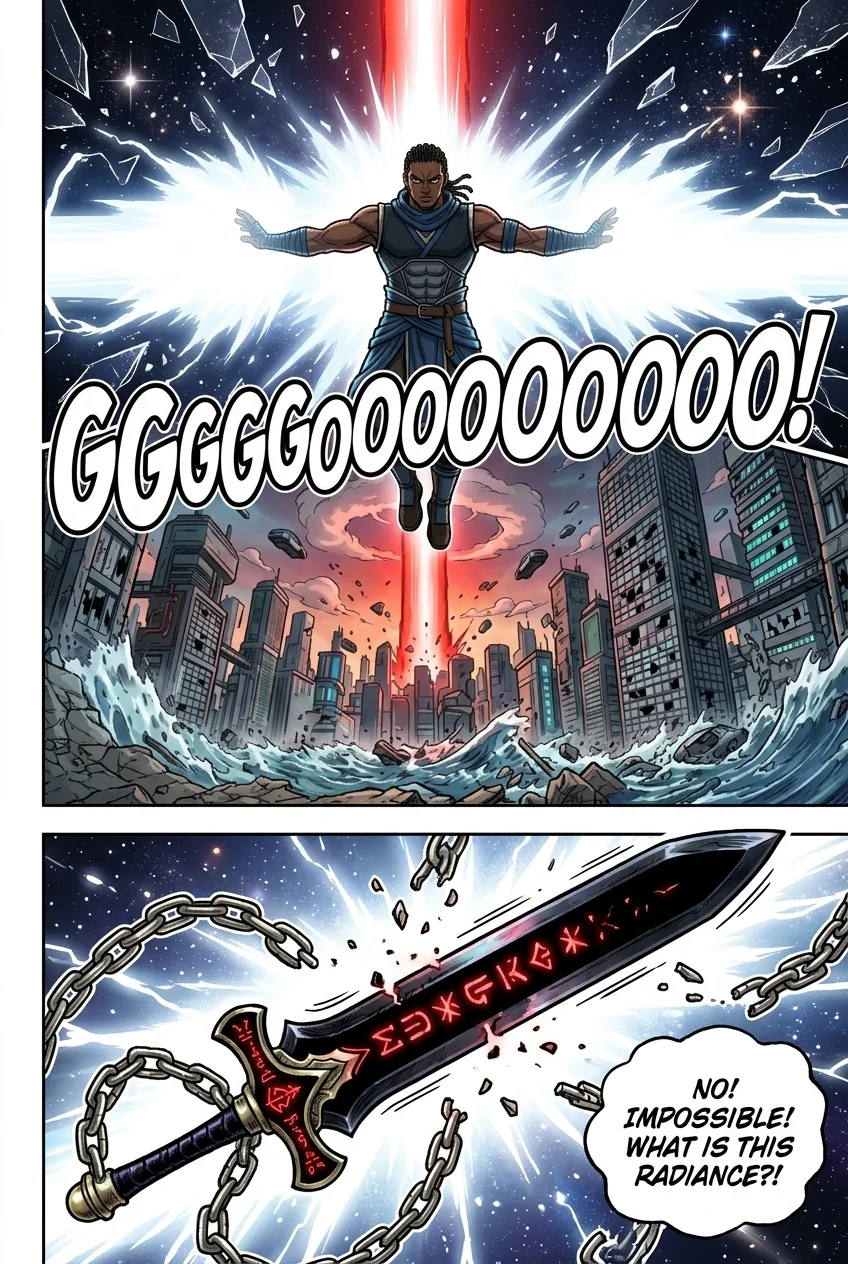 The City Beneath the Red Sky Chapter 2 Page 41 - AI Generated Manga