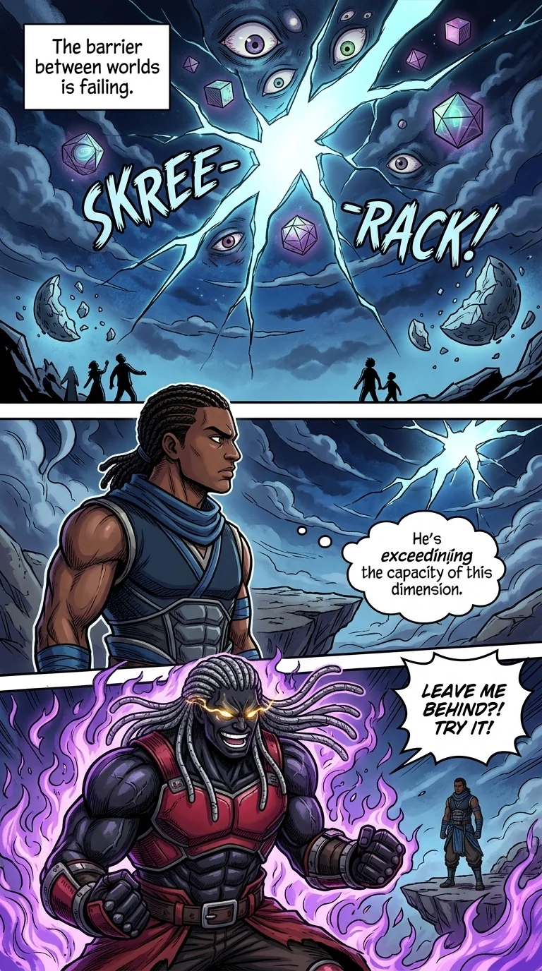 The City Beneath the Red Sky Chapter 3 Page 20 - AI Generated Manga