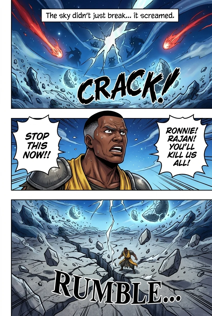 The City Beneath the Red Sky Chapter 3 Page 21 - AI Generated Manga