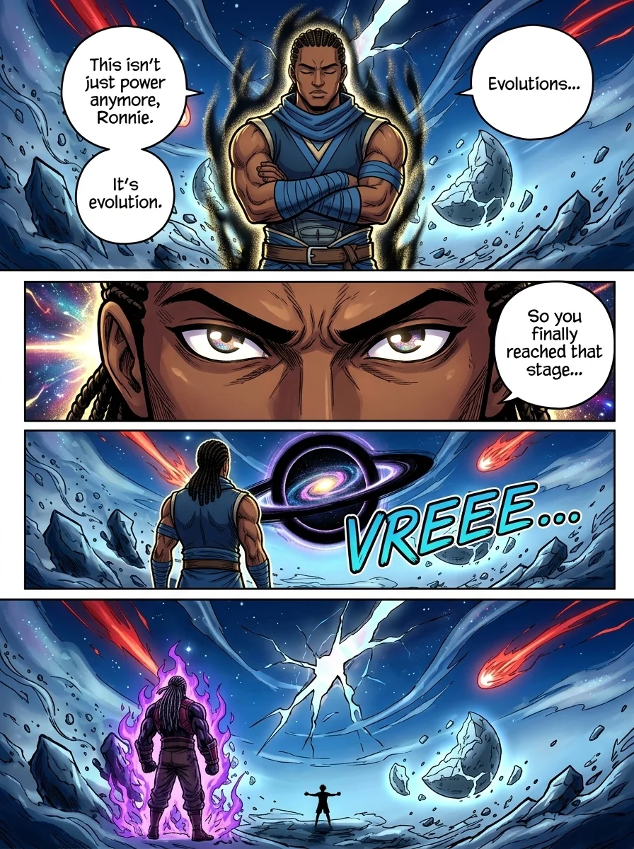 The City Beneath the Red Sky Chapter 3 Page 22 - AI Generated Manga