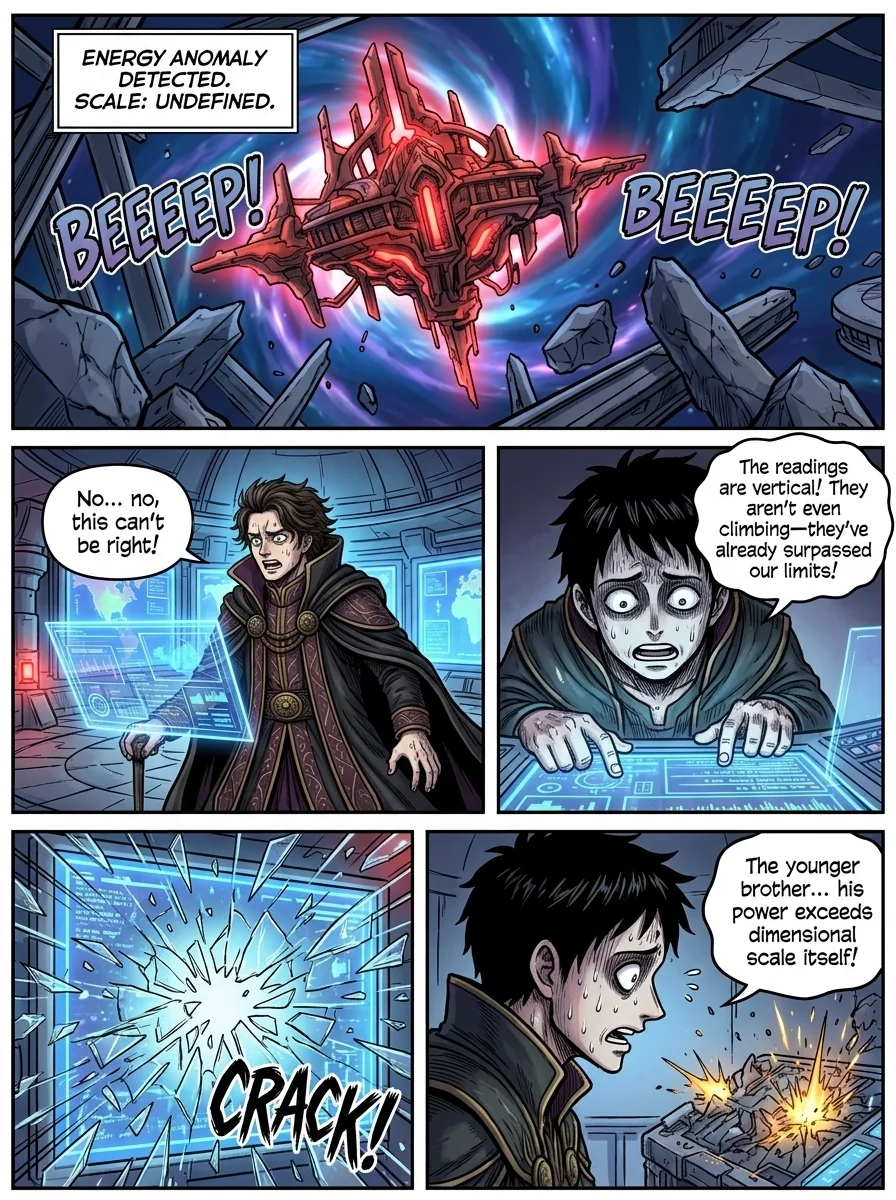 The City Beneath the Red Sky Chapter 3 Page 7 - AI Generated Manga