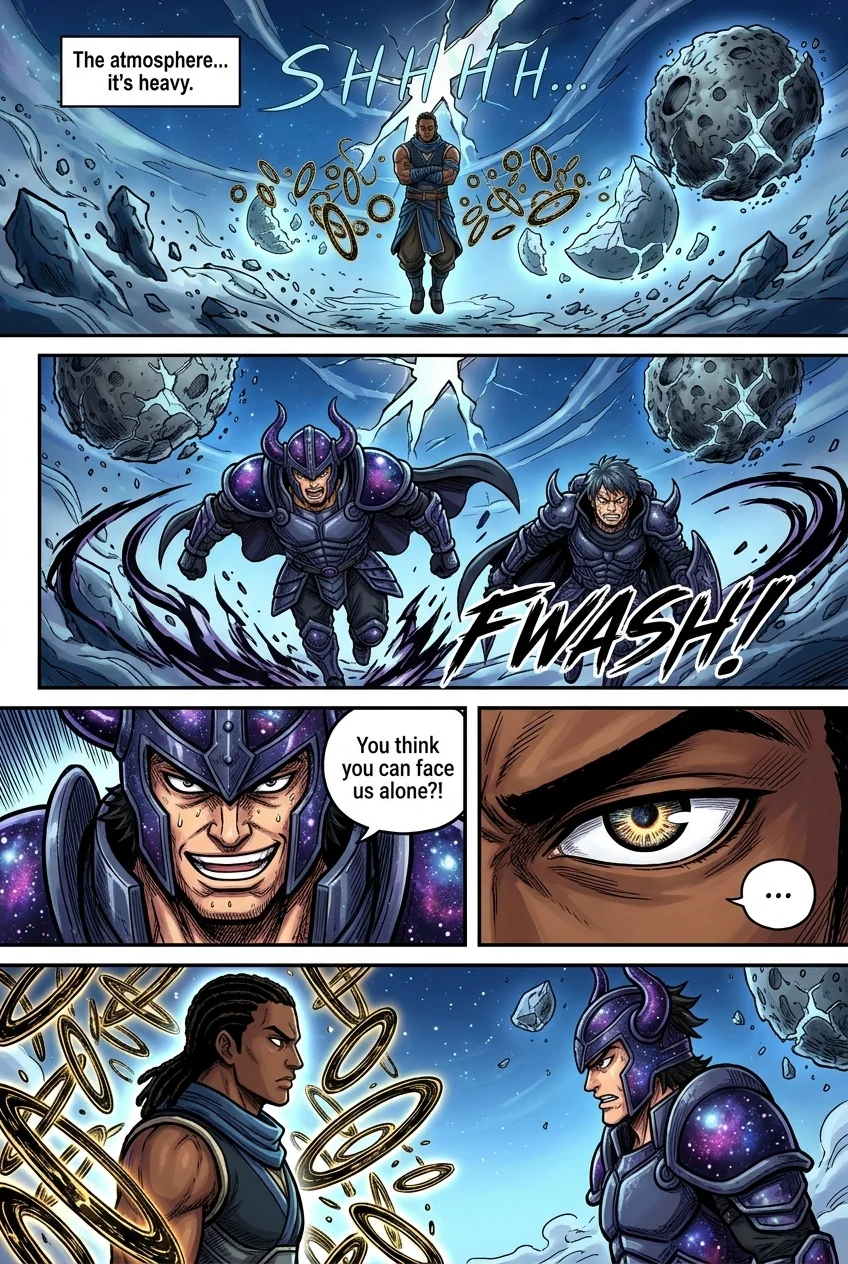 The City Beneath the Red Sky Chapter 4 Page 16 - AI Generated Manga