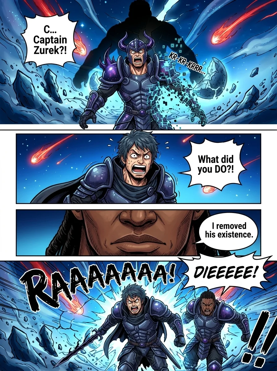 The City Beneath the Red Sky Chapter 4 Page 17 - AI Generated Manga