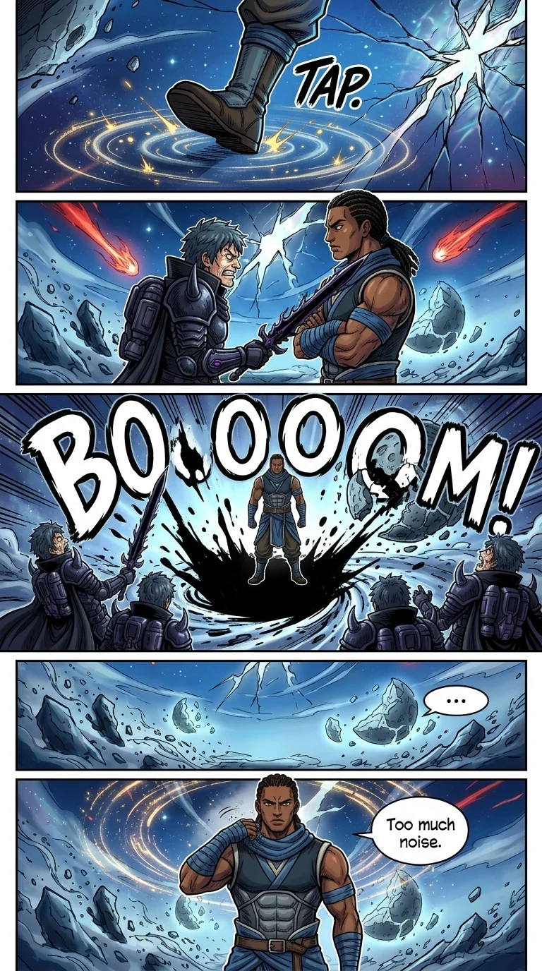 The City Beneath the Red Sky Chapter 4 Page 18 - AI Generated Manga