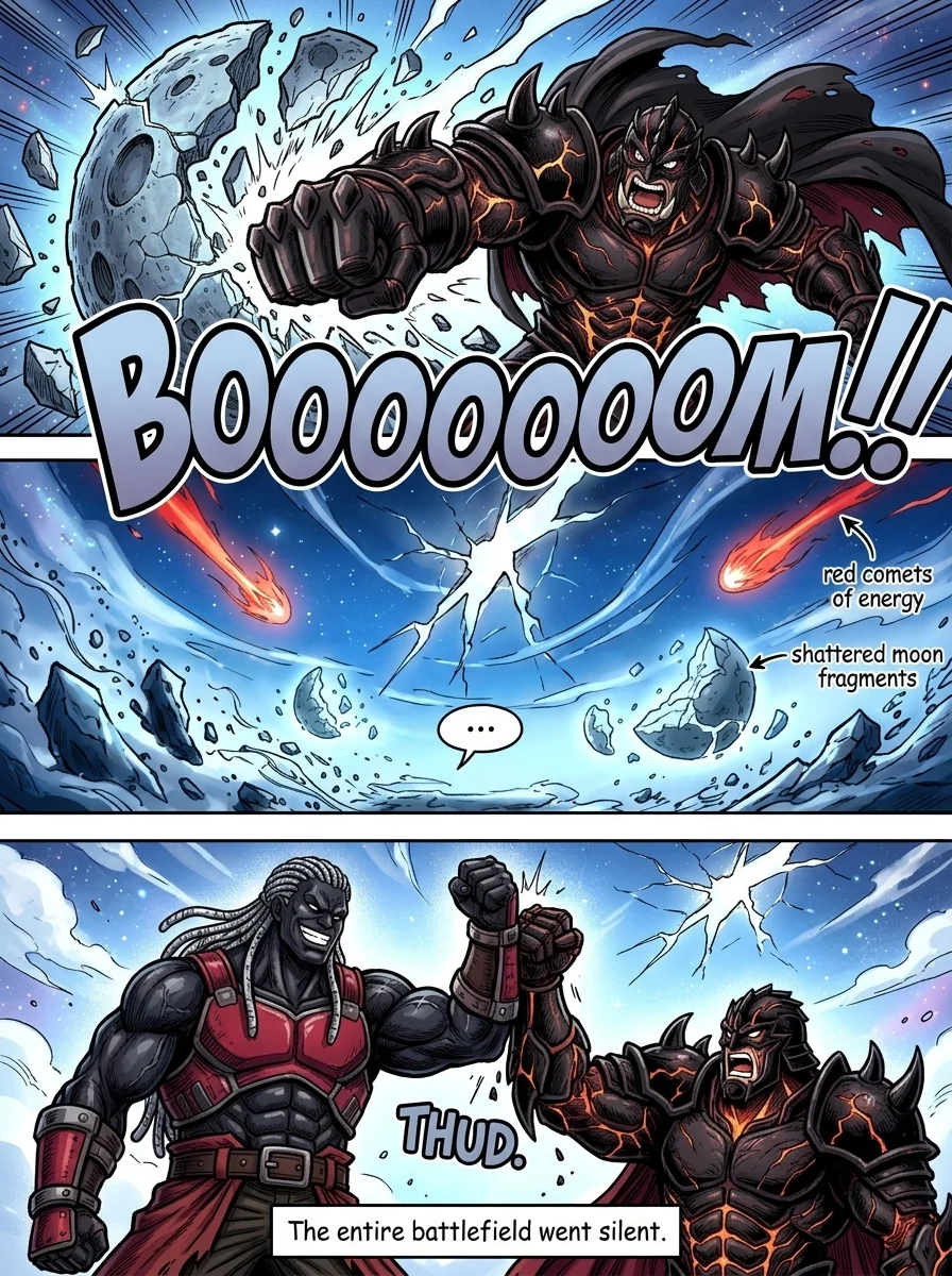 The City Beneath the Red Sky Chapter 4 Page 21 - AI Generated Manga