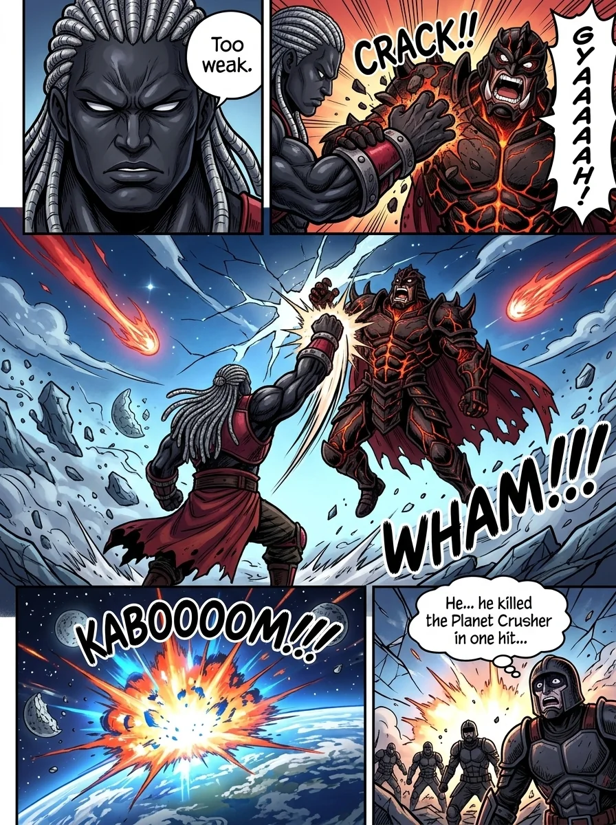 The City Beneath the Red Sky Chapter 4 Page 22 - AI Generated Manga