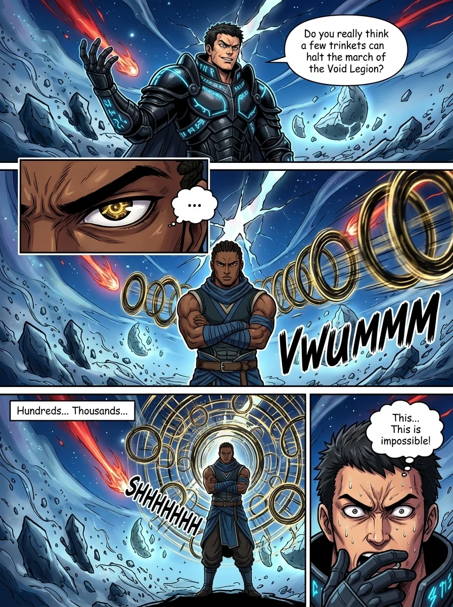 The City Beneath the Red Sky Chapter 4 Page 27 - AI Generated Manga